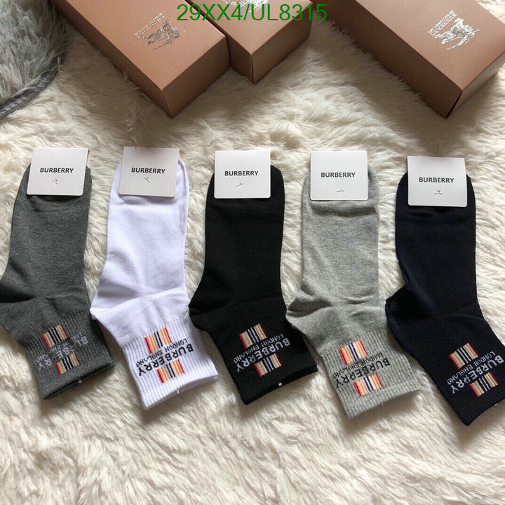 Burberry-Sock Code: UL8315 $: 29USD