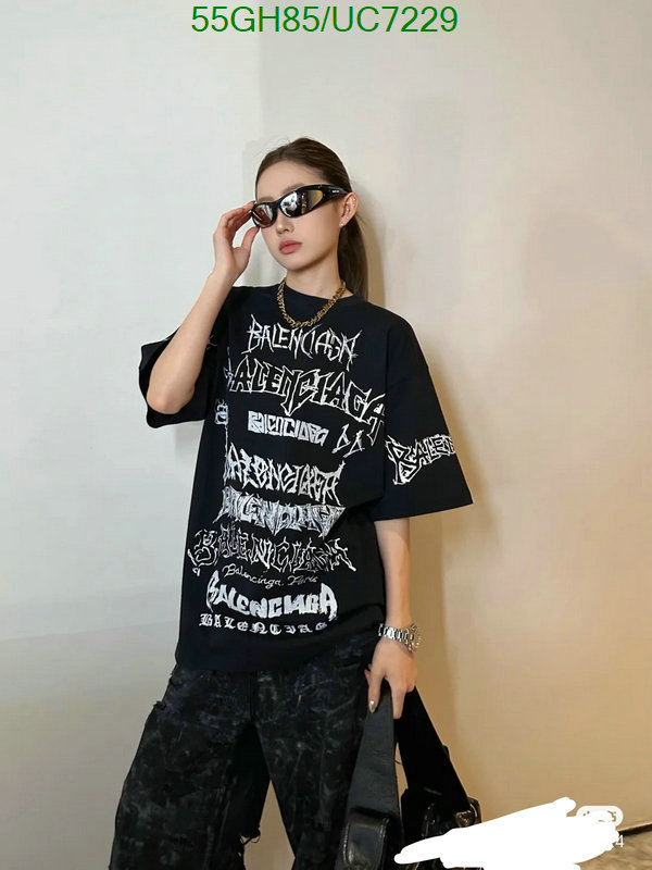 Balenciaga-Clothing Code: UC7229 $: 55USD