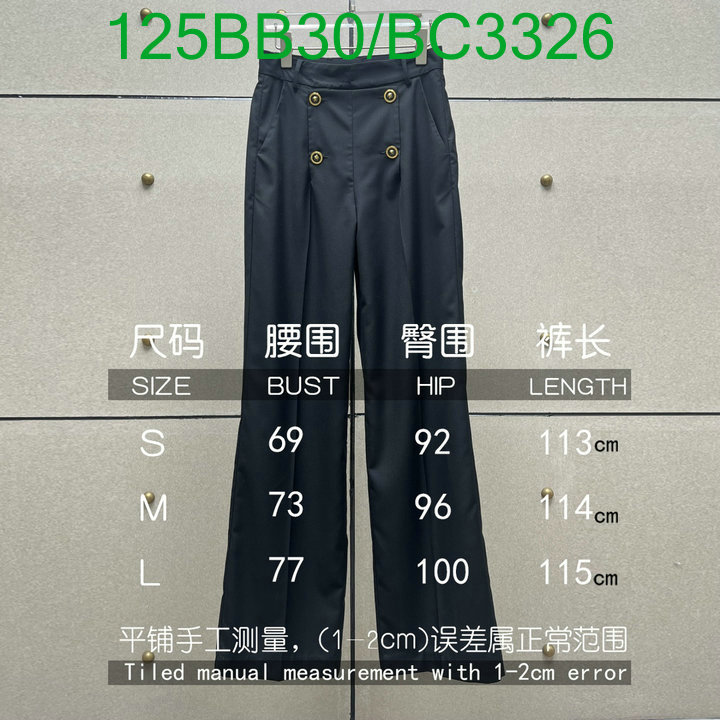 Versace-Clothing Code: BC3326 $: 125USD