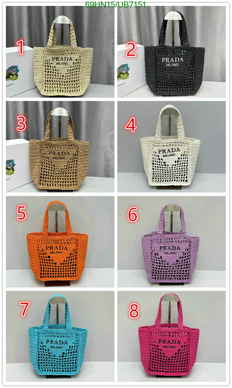 Prada-Bag-4A Quality Code: UB7151 $: 69USD