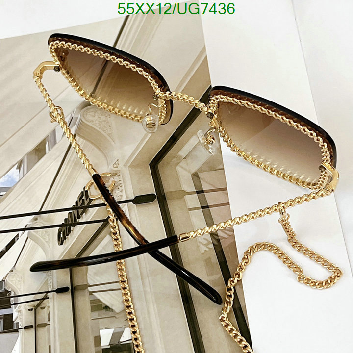 Chanel-Glasses Code: UG7436 $: 55USD