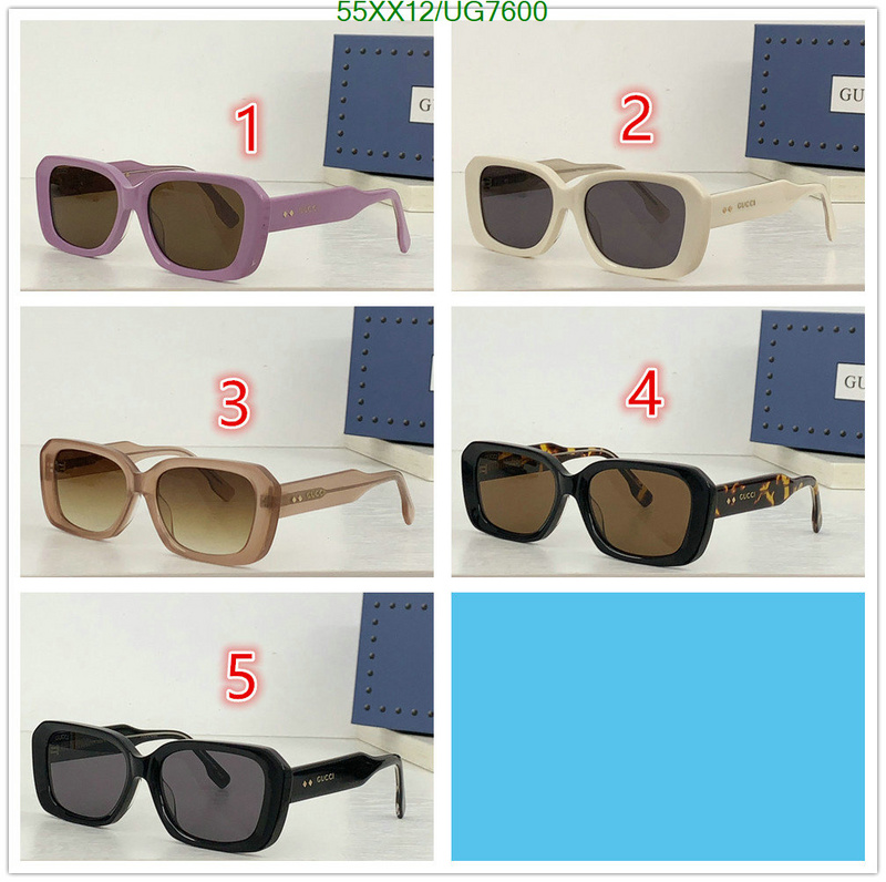 Gucci-Glasses Code: UG7600 $: 55USD