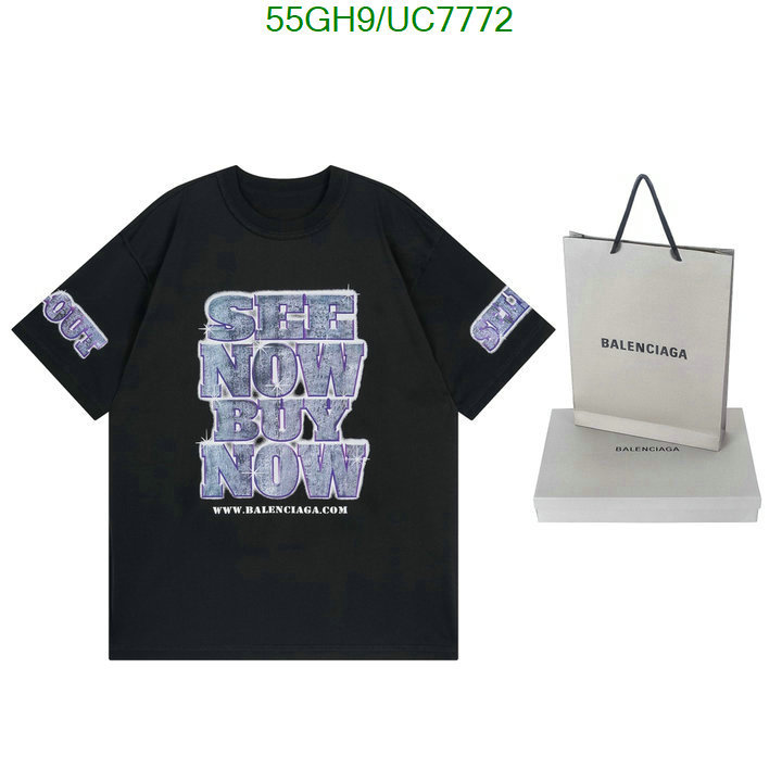 Balenciaga-Clothing Code: UC7772 $: 55USD