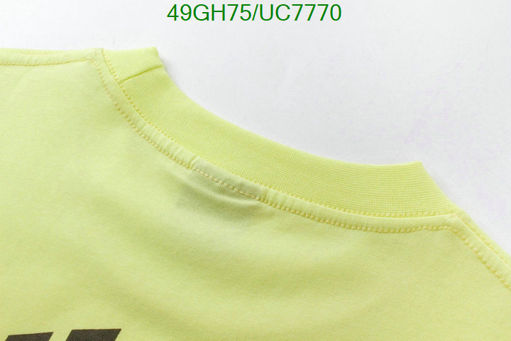 Balenciaga-Clothing Code: UC7770 $: 49USD