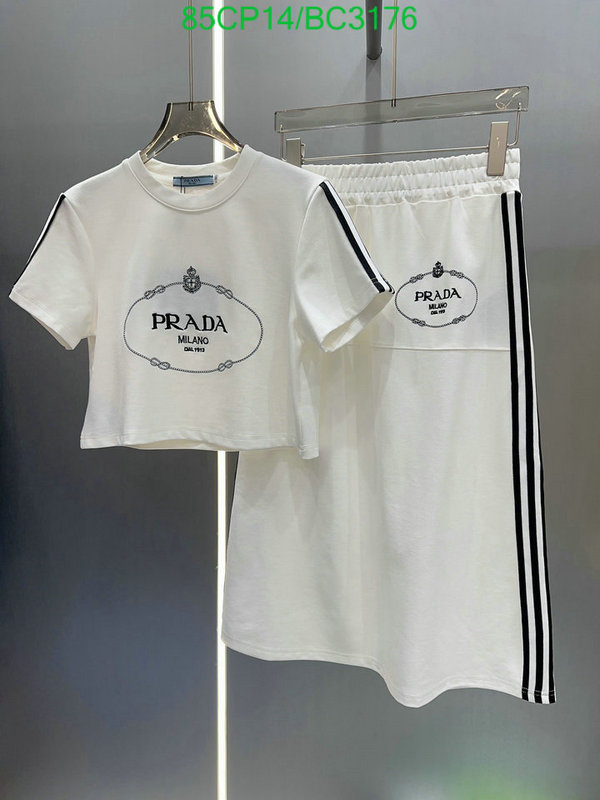 Prada-Clothing Code: BC3176 $: 85USD