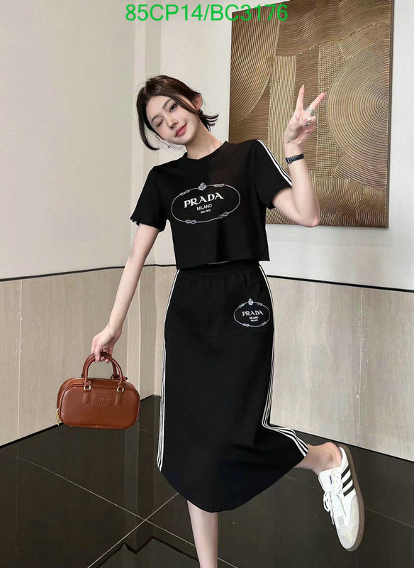 Prada-Clothing Code: BC3176 $: 85USD