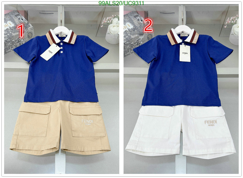 Fendi-Kids clothing Code: UC9311 $: 99USD