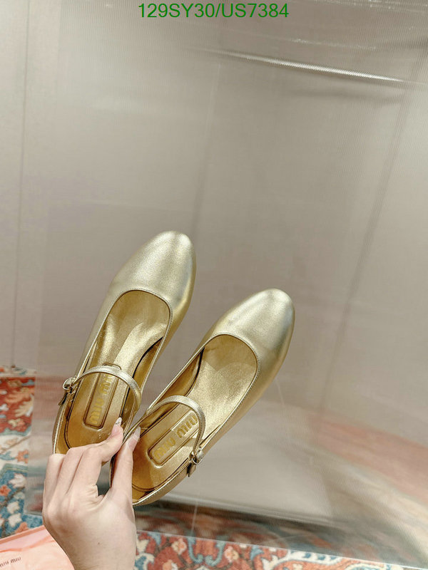 Miu Miu-Women Shoes Code: US7384 $: 129USD