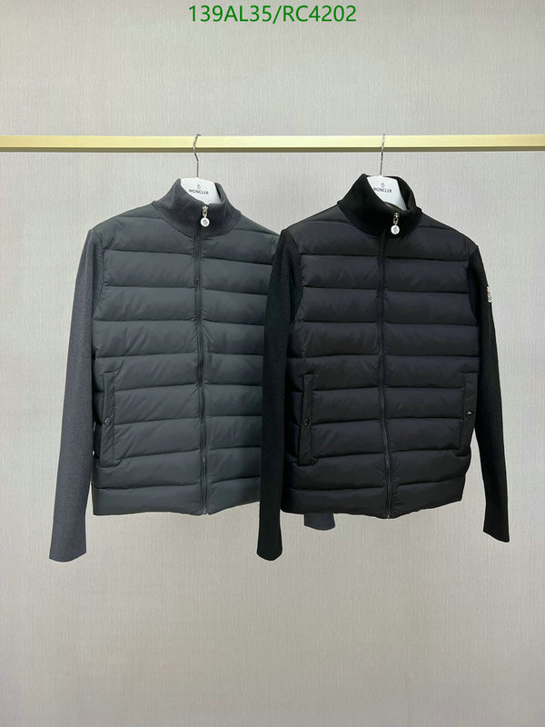 Moncler-Down jacket Men Code: RC4202 $: 139USD