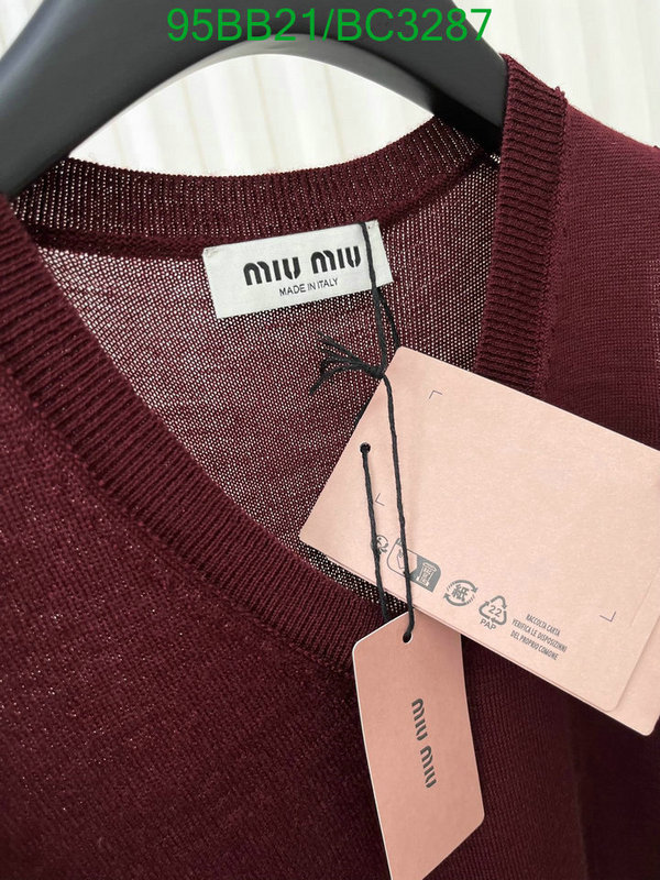 MIUMIU-Clothing Code: BC3287 $: 95USD