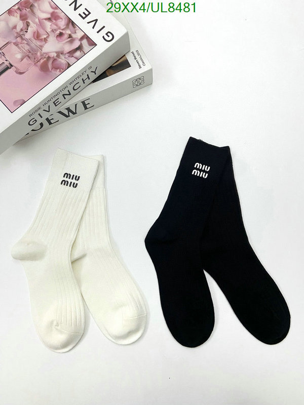 Miu Miu-Sock Code: UL8481 $: 29USD