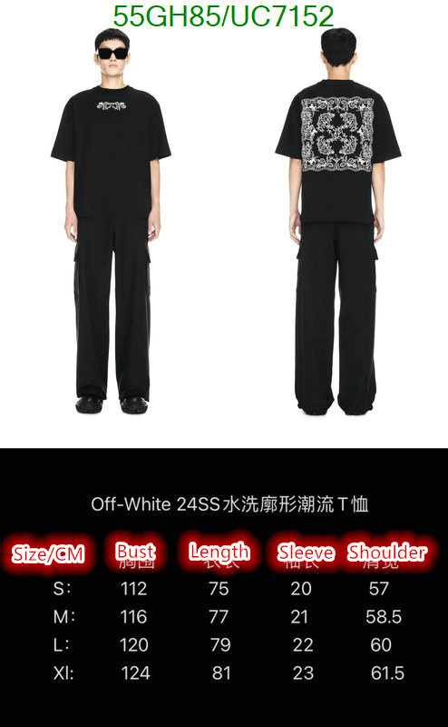 Off-White-Clothing Code: UC7152 $: 55USD