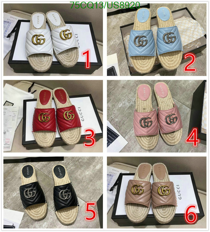 Gucci-Women Shoes Code: US8920 $: 75USD