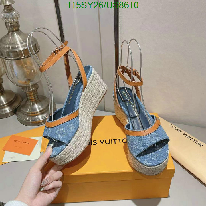 LV-Women Shoes Code: US8610 $: 115USD