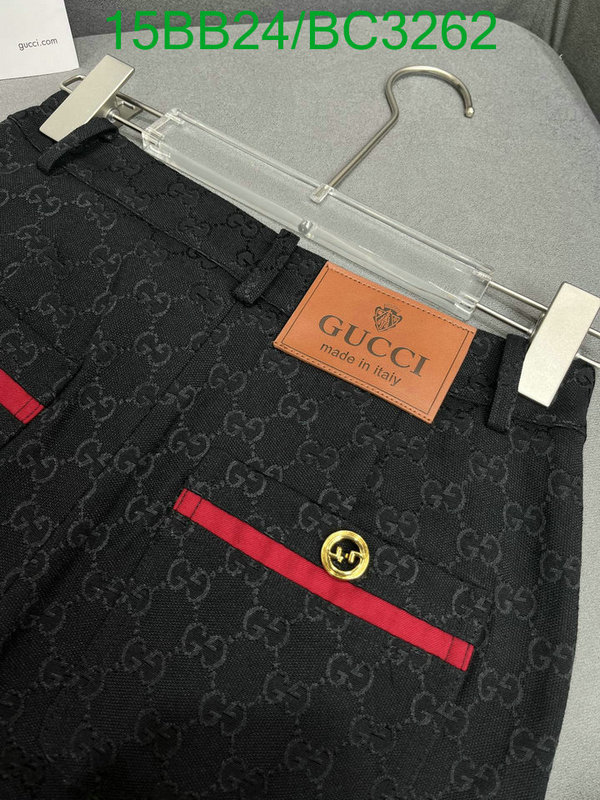 Gucci-Clothing Code: BC3262 $: 15USD