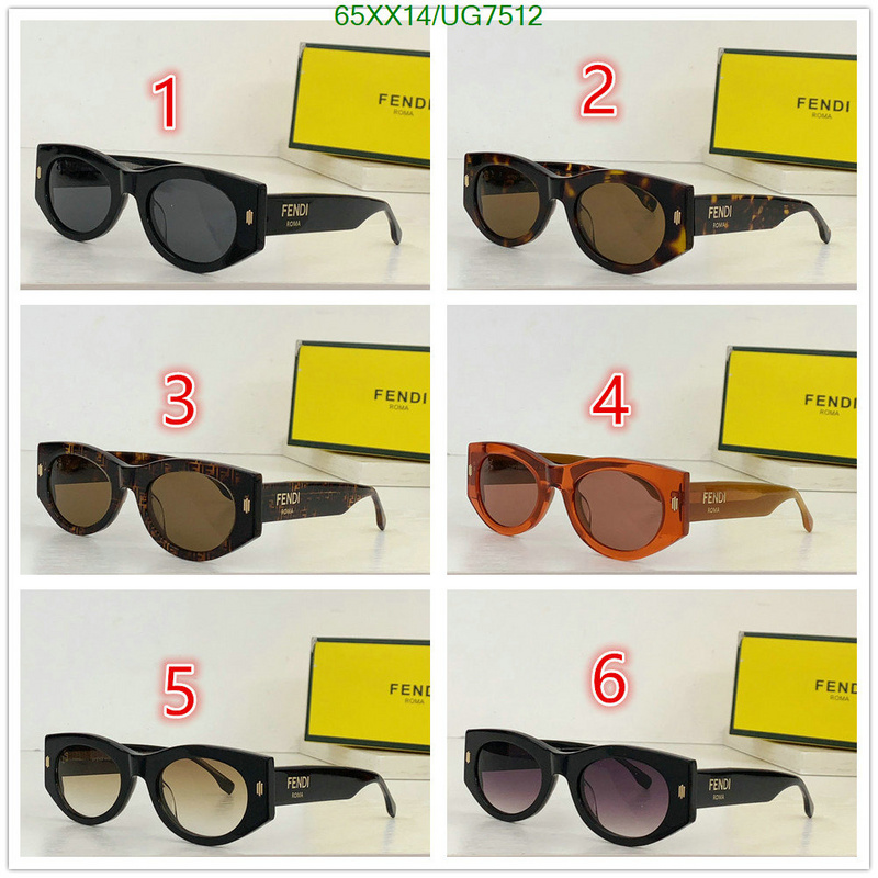 Fendi-Glasses Code: UG7512 $: 65USD