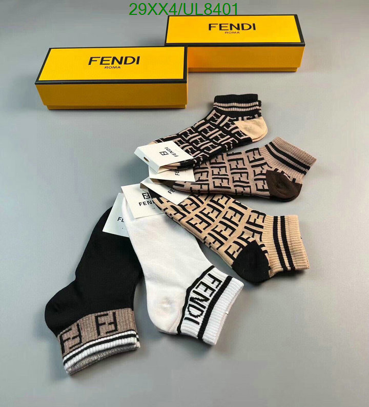 Fendi-Sock Code: UL8401 $: 29USD