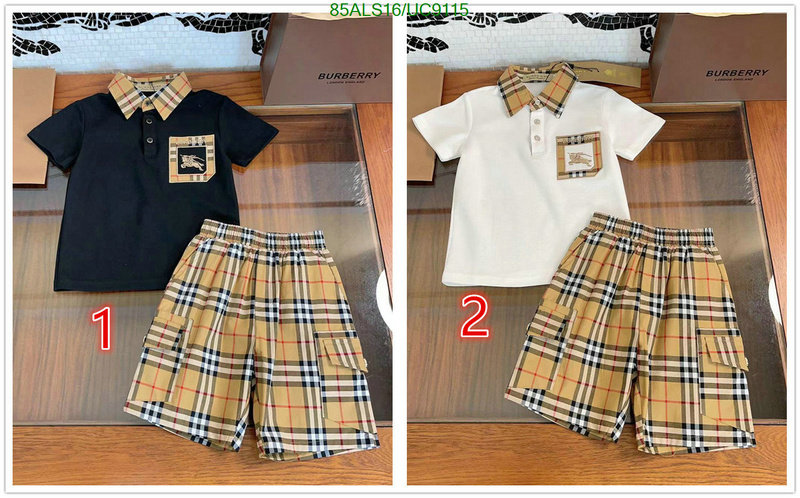 Burberry-Kids clothing Code: UC9115 $: 85USD