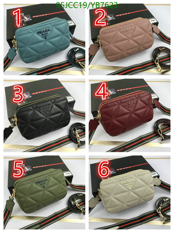 Prada-Bag-4A Quality Code: YB7623 $: 95USD