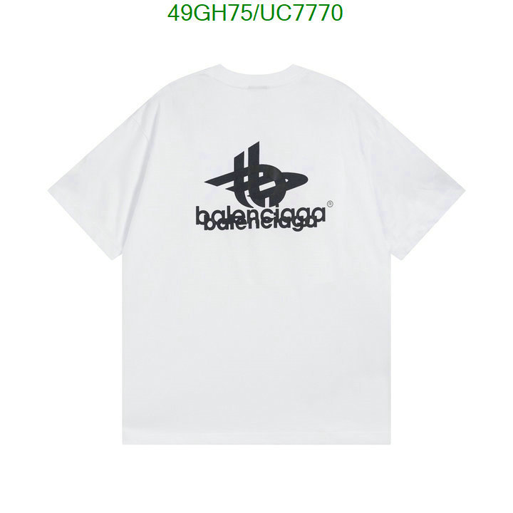 Balenciaga-Clothing Code: UC7770 $: 49USD