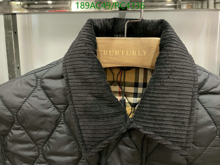 Burberry-Clothing Code: RC4336 $: 189USD