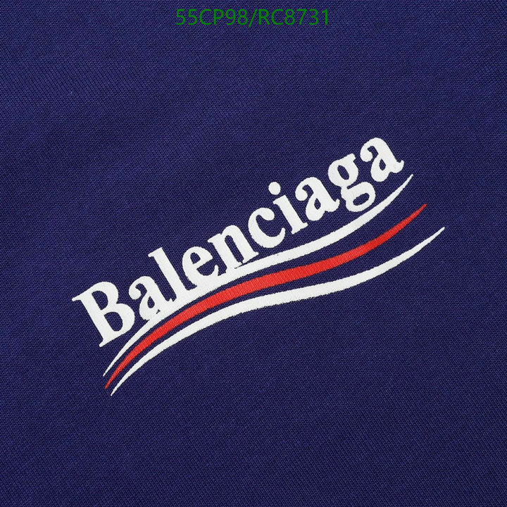 Balenciaga-Clothing Code: RC8731 $: 55USD