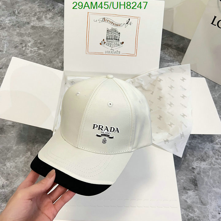 Prada-Cap(Hat) Code: UH8247 $: 29USD