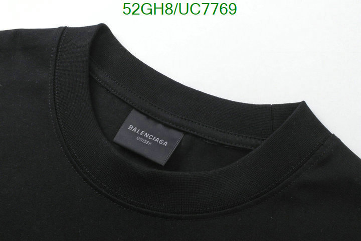 Balenciaga-Clothing Code: UC7769 $: 52USD