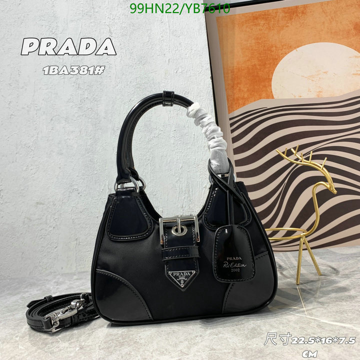 Prada-Bag-4A Quality Code: YB7610 $: 99USD