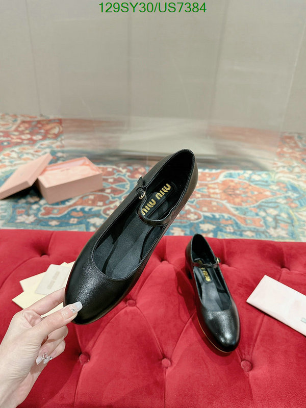 Miu Miu-Women Shoes Code: US7384 $: 129USD