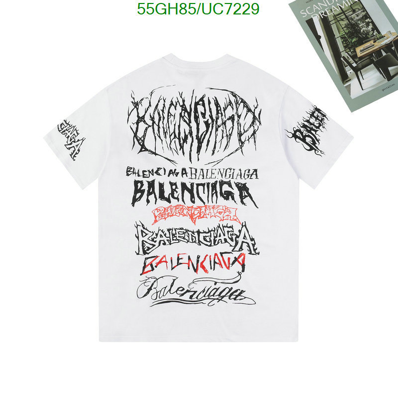 Balenciaga-Clothing Code: UC7229 $: 55USD