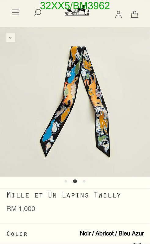 Hermes-Scarf Code: BM3962 $: 32USD