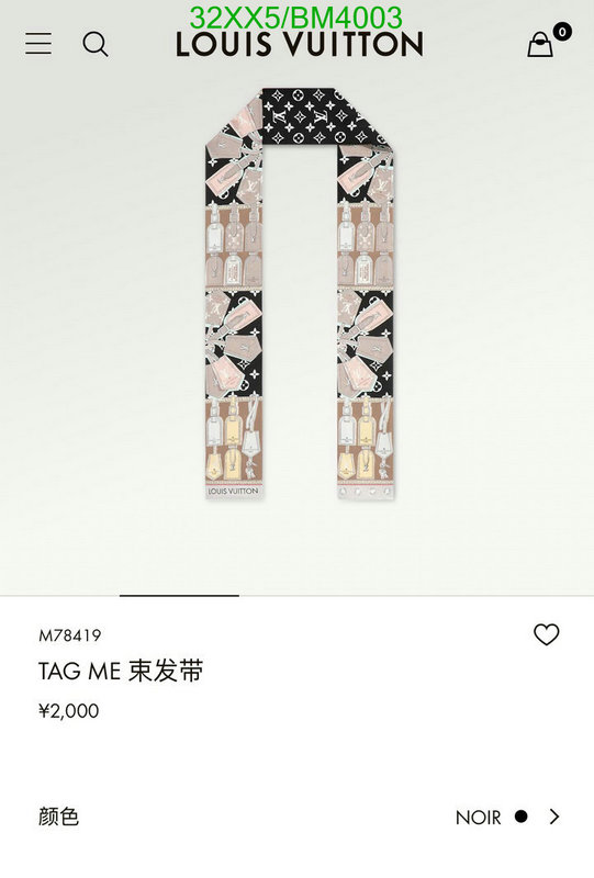 LV-Scarf Code: BM4003 $: 32USD