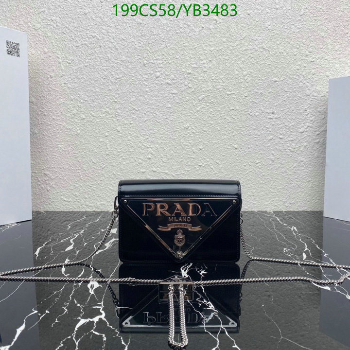 Prada-Bag-Mirror Quality Code: YB3483 $: 199USD