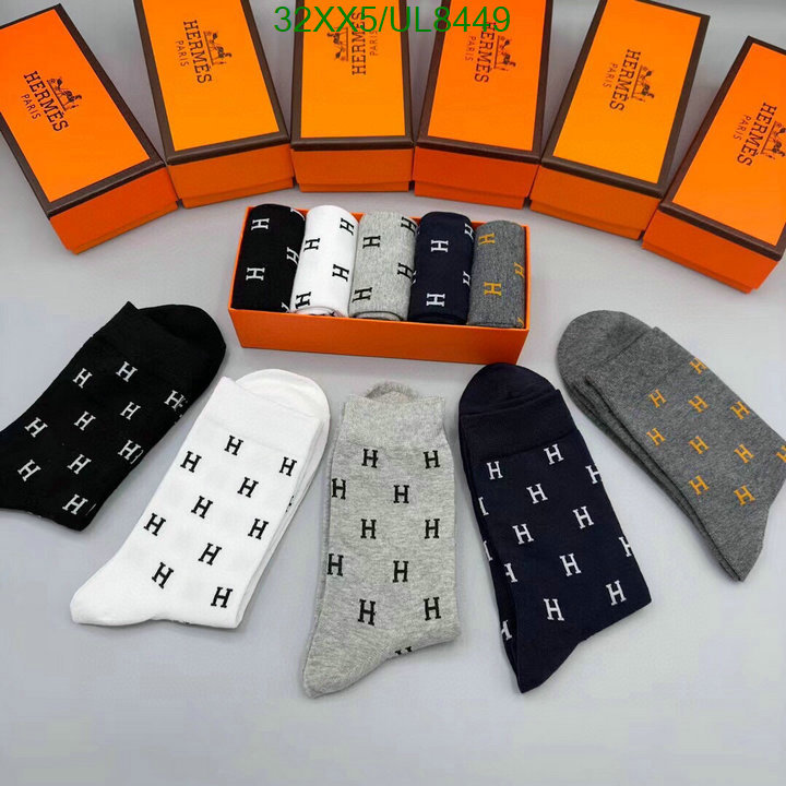 Hermes-Sock Code: UL8449 $: 32USD