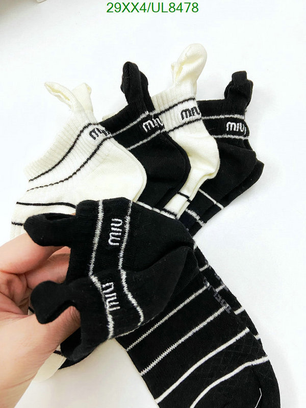 Miu Miu-Sock Code: UL8478 $: 29USD