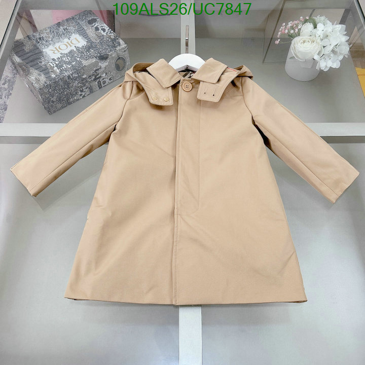 Burberry-Kids clothing Code: UC7847 $: 109USD