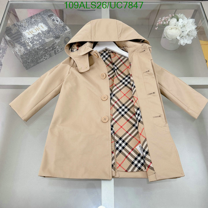 Burberry-Kids clothing Code: UC7847 $: 109USD