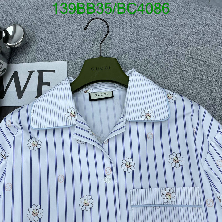 Gucci-Clothing Code: BC4086 $: 139USD