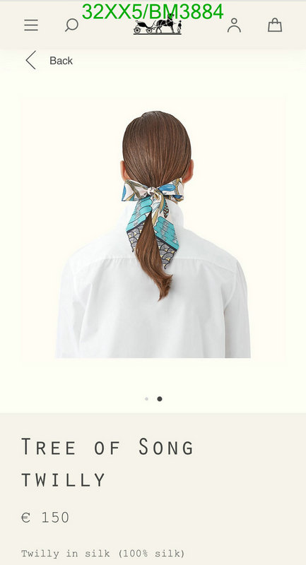 Hermes-Scarf Code: BM3884 $: 32USD