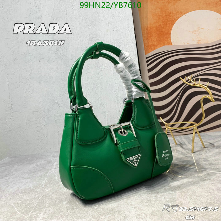 Prada-Bag-4A Quality Code: YB7610 $: 99USD