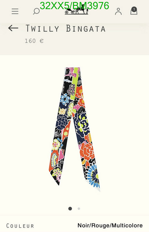 Hermes-Scarf Code: BM3976 $: 32USD