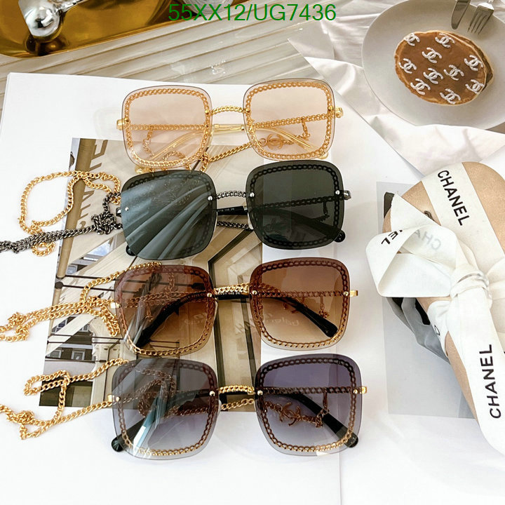 Chanel-Glasses Code: UG7436 $: 55USD