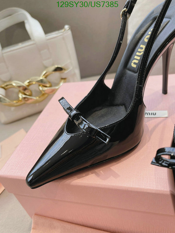 Miu Miu-Women Shoes Code: US7385 $: 129USD