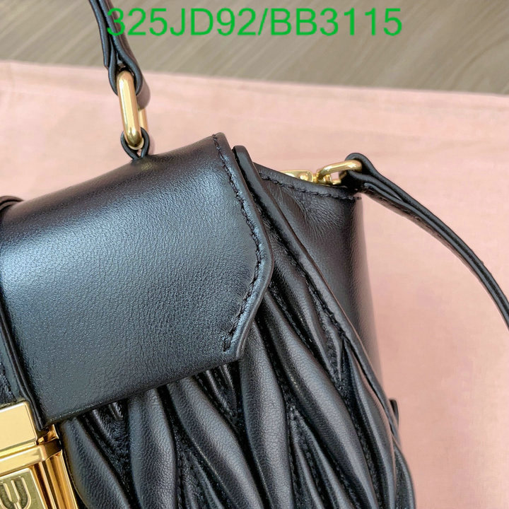 Miu Miu-Bag-Mirror Quality Code: BB3115 $: 325USD