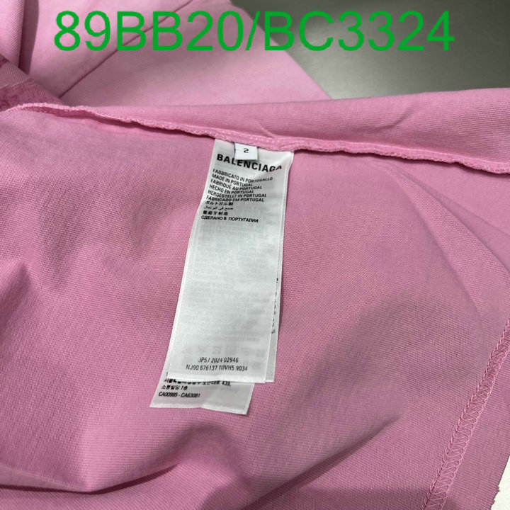 Balenciaga-Clothing Code: BC3324 $: 89USD