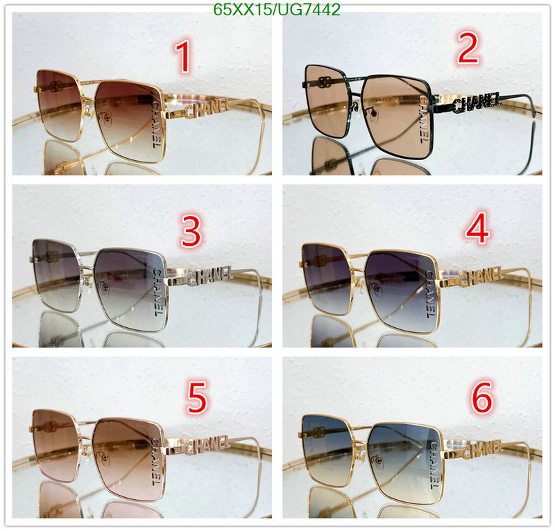 Chanel-Glasses Code: UG7442 $: 65USD