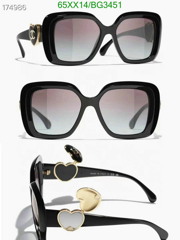 Chanel-Glasses Code: BG3451 $: 65USD