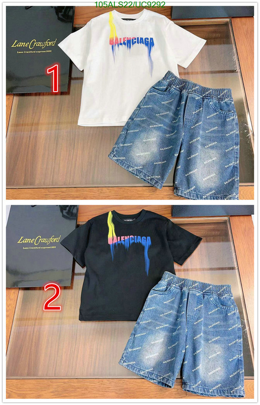 Balenciaga-Kids clothing Code: UC9292 $: 105USD