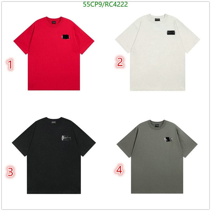 Balenciaga-Clothing Code: RC4222 $: 55USD